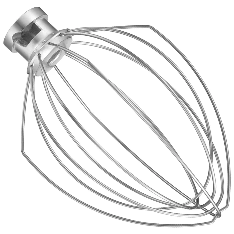 AU35 Wire Whip for Kitchenaid Stand Mixer 5QT Lift and 6QT, Whisk Attachment, Stainless Steel Egg Cream Stirrer
AU35 Wire Whip for Kitchenaid Stand Mixer 5QT Lift and 6QT, Whisk Attachment, Stainless Steel Egg Cream Stirrer