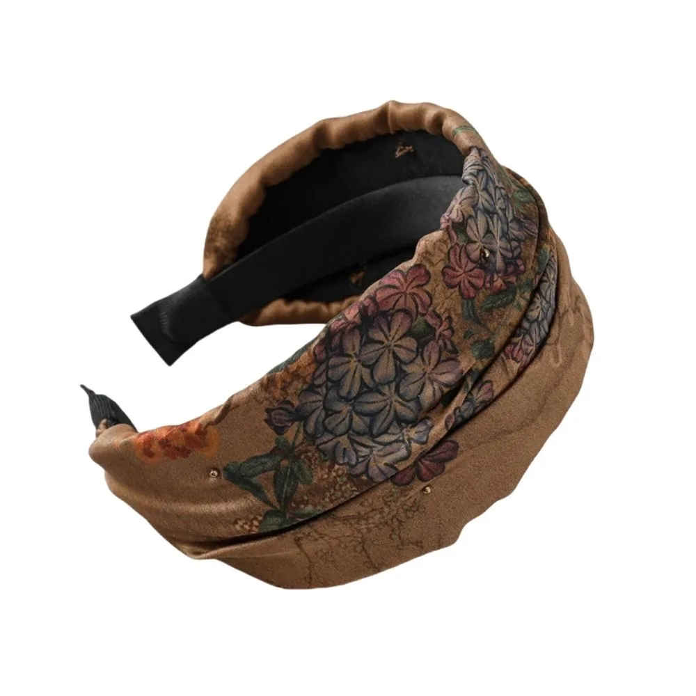 Ethnical Gambiered Guangdong Gauze Hairband Headwear Wide Flower Headband Leaf Yarn Face Washing Hair Hoop Photograph Prop
Ethnical Gambiered Guangdong Gauze Hairband Headwear Wide Flower Headband Leaf Yarn Face Washing Hair Hoop Photograph Prop