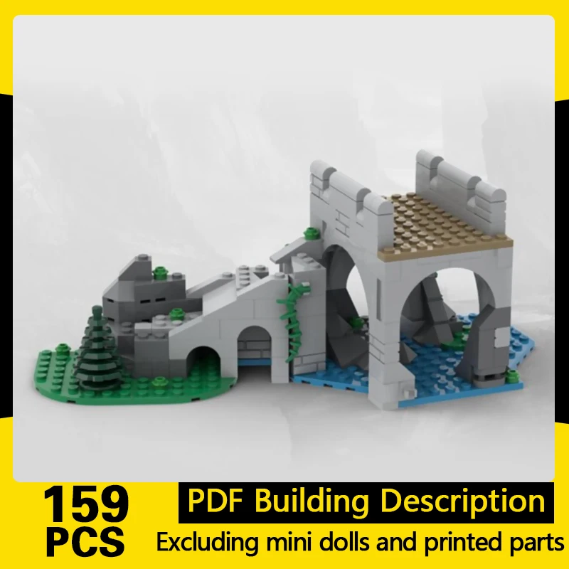 Medieval Castle Model MOC Building Bricks Castle Stone Bridge Modular Technology Gifts Holiday Assemble Children Toys Suit
Medieval Castle Model MOC Building Bricks Castle Stone Bridge Modular Technology Gifts Holiday Assemble Children Toys Suit