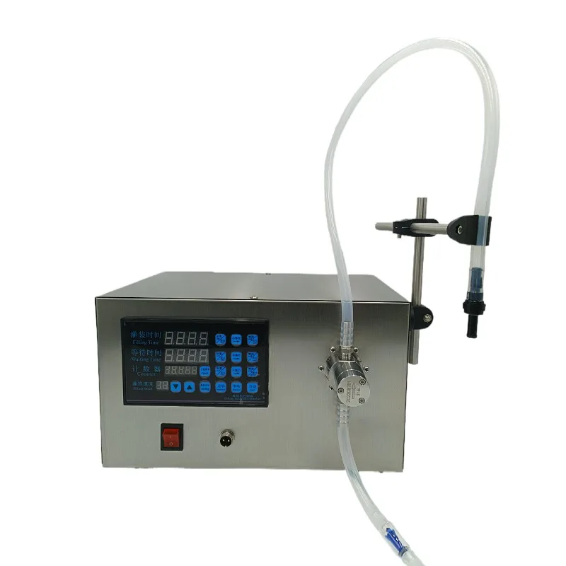 Intelligent anti-corrosion automatic liquid quantitative filling machine, agent essential oil magnetic pump packaging machine
Intelligent anti-corrosion automatic liquid quantitative filling machine, agent essential oil magnetic pump packaging machine