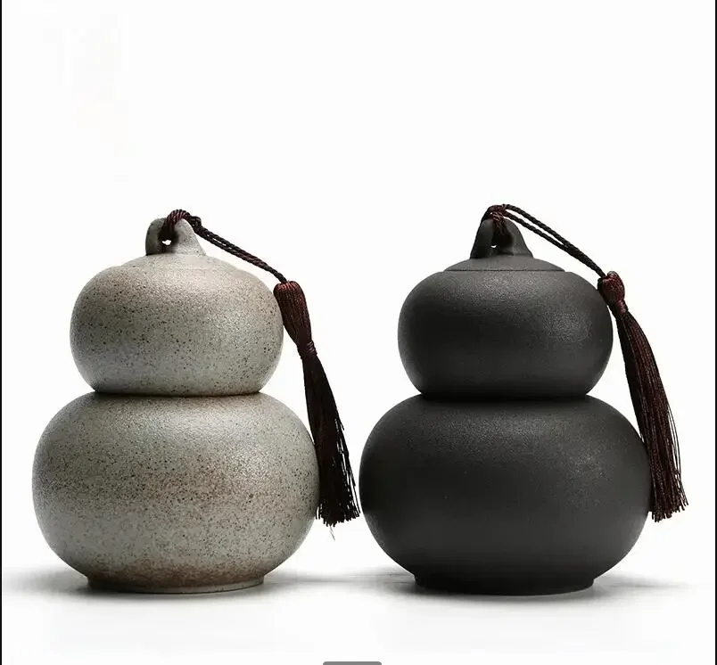 Керамическая банка для чая Calabash, двухслойная чайная коробка, домашняя герметичная банка, органайзер для чая, декоративные банки для чая
Керамическая банка для чая Calabash, двухслойная чайная коробка, домашняя герметичная банка, органайзер для чая, декоративные банки для чая