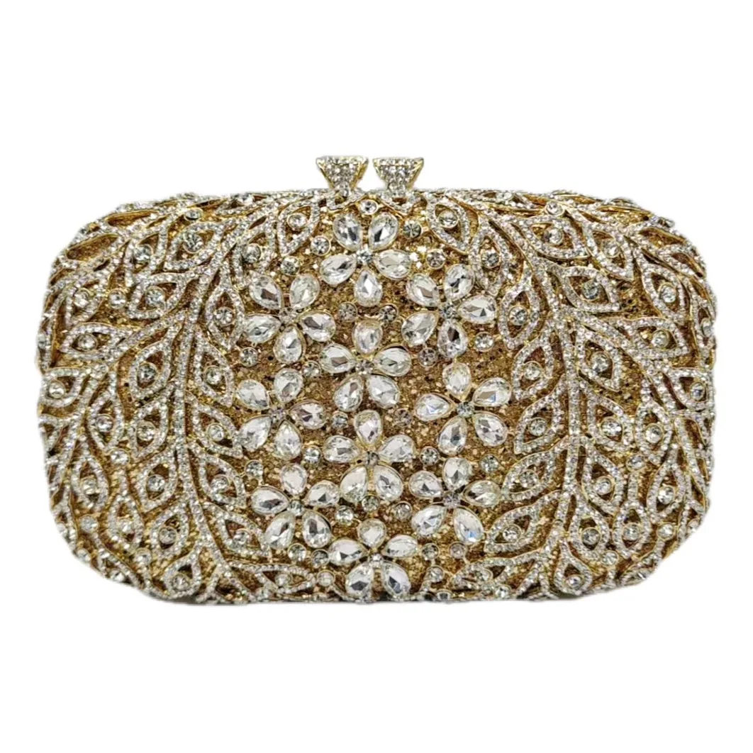 Women Flower Evening Bags Clutches Hand-Made Crystal Minaudiere Purses and Handbags Party Wedding Rhinestone Bag
Women Flower Evening Bags Clutches Hand-Made Crystal Minaudiere Purses and Handbags Party Wedding Rhinestone Bag