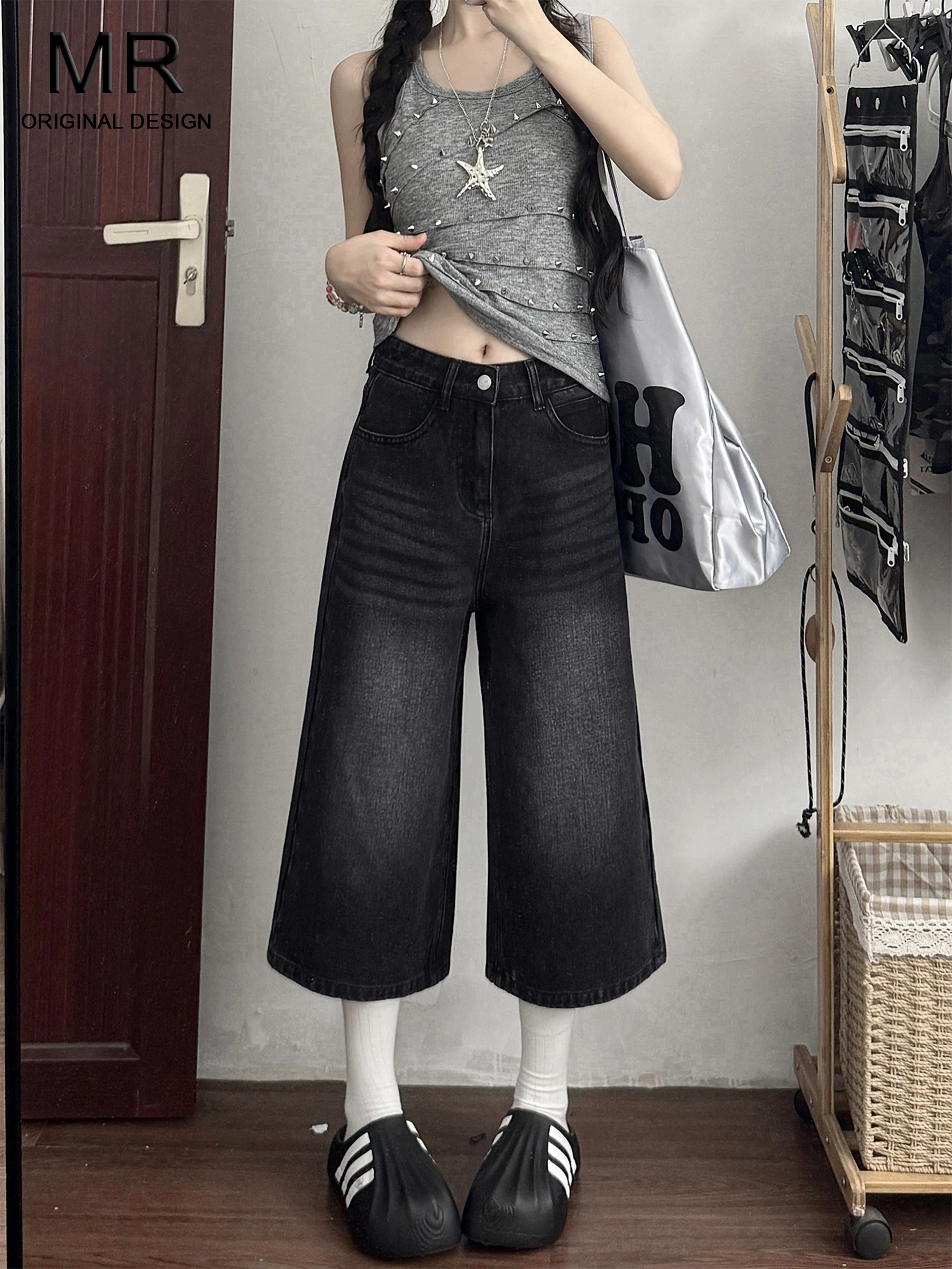 High Waist Wide Leg American Style Denim Jeans Women's Summer Slimming Straight Leg Pants Casual Spring Collection
High Waist Wide Leg American Style Denim Jeans Women's Summer Slimming Straight Leg Pants Casual Spring Collection
