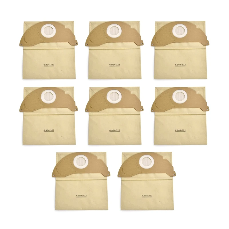 8Pcs Vacuum Filter Dust Bags For Karcher A2004 WD2, Model 6.904-322.0 - Enhanced Filtration & Easy Disposal
8Pcs Vacuum Filter Dust Bags For Karcher A2004 WD2, Model 6.904-322.0 - Enhanced Filtration & Easy Disposal