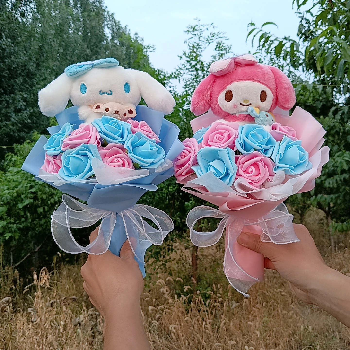 MINISO Hello Kitty Kuromi букет аниме My Melody Cinnamoroll плюшевая кукла игрушка День святого Валентина подарок на день рождения и Рождество
MINISO Hello Kitty Kuromi букет аниме My Melody Cinnamoroll плюшевая кукла игрушка День святого Валентина подарок на день рождения и Рождество