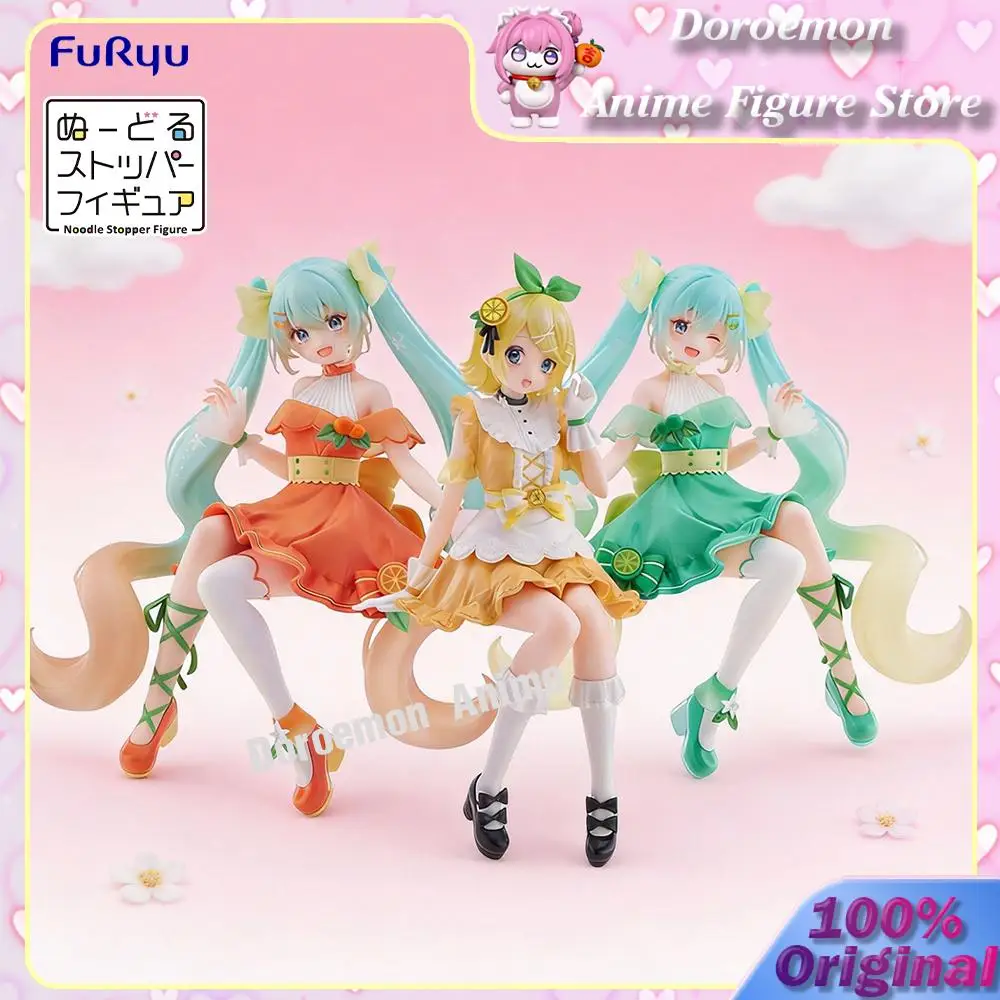 In Stock Original Furyu Noodle Stopper Figure Hatsune Miku Kagamine Rin Super Kawaii Anime Girls Figures Collectible Model Toys
In Stock Original Furyu Noodle Stopper Figure Hatsune Miku Kagamine Rin Super Kawaii Anime Girls Figures Collectible Model Toys