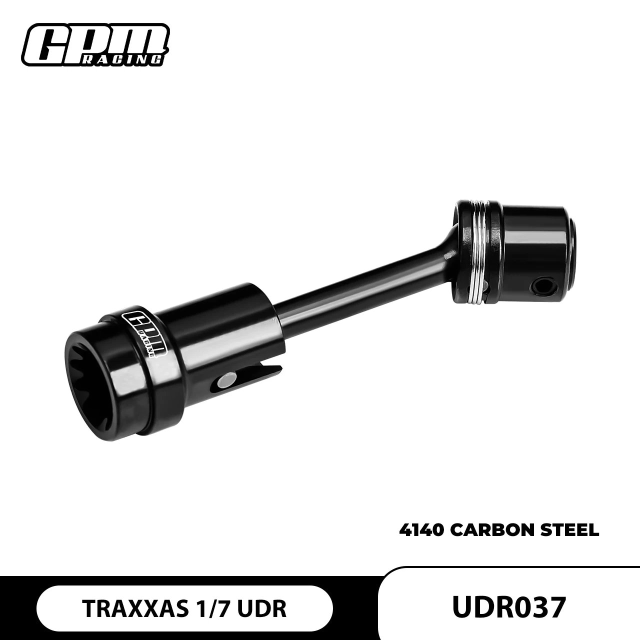 GPM Carbon Steel Center Front Drive Shaft TRAXXAS 1/7 UDR Unlimited Desert Racer
GPM Carbon Steel Center Front Drive Shaft TRAXXAS 1/7 UDR Unlimited Desert Racer