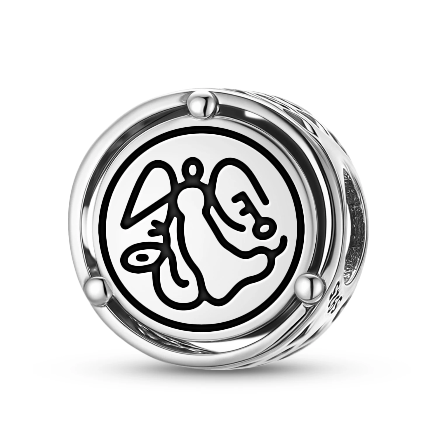 925 Sterling Silver Anthroposophy Sixth Apocalyptic Seal Charm Fit Original Bracelet Diy Jewelry Accessories Family Bead
925 Sterling Silver Anthroposophy Sixth Apocalyptic Seal Charm Fit Original Bracelet Diy Jewelry Accessories Family Bead