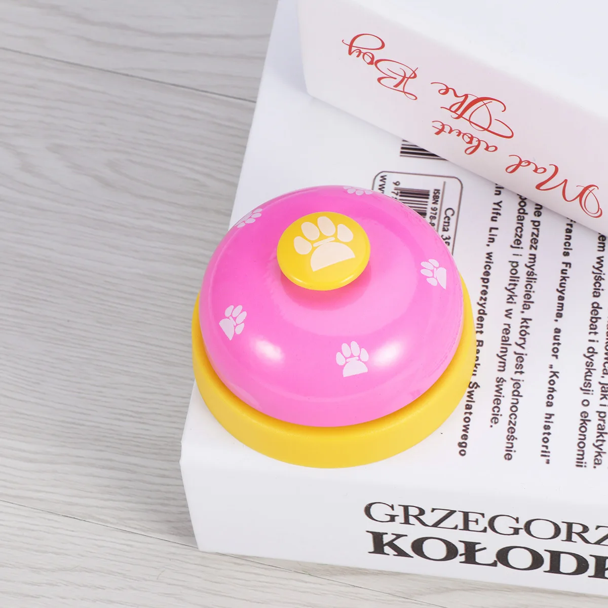 Dog Training Bells Pet Potty Rosy Yellow Flat Button Design Loud Sound Indoor Accidents Prevention
Dog Training Bells Pet Potty Rosy Yellow Flat Button Design Loud Sound Indoor Accidents Prevention