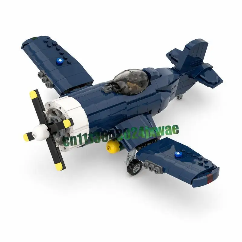 510PCS Vintage Fighter Plane MOC Aircraft Model With Mini Figures Assembly Blocks Educational Collection Birthday Holiday Gifts
510PCS Vintage Fighter Plane MOC Aircraft Model With Mini Figures Assembly Blocks Educational Collection Birthday Holiday Gifts