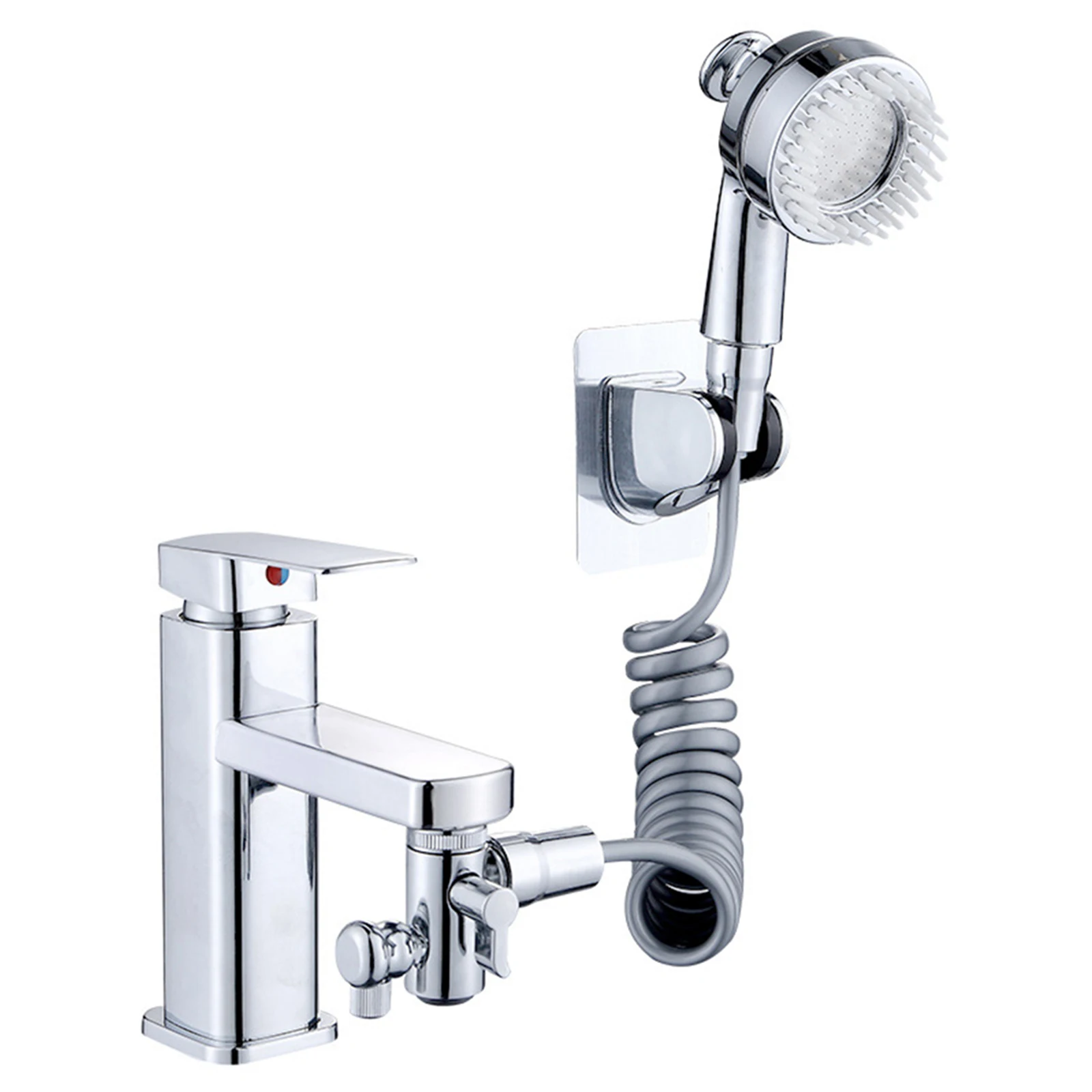Angle Valve External Shower Head Washing Machine Simple Installation Soft Spray And Spray Mode Bathroom Basin Faucet
Angle Valve External Shower Head Washing Machine Simple Installation Soft Spray And Spray Mode Bathroom Basin Faucet