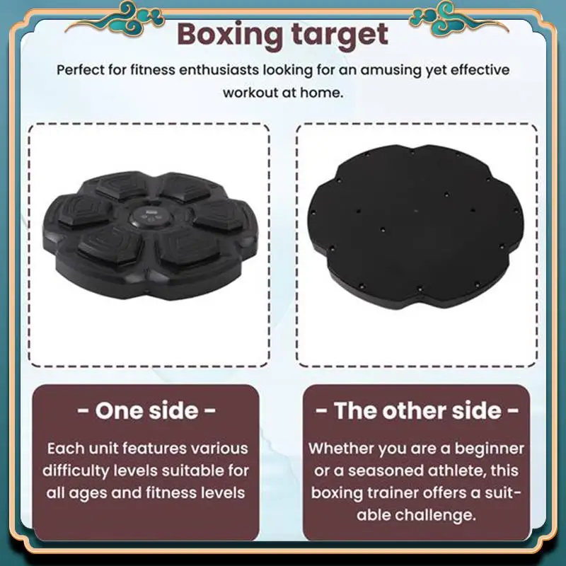 Latest Music Boxing Machine Boxing Trainer Smart Boxing Game For Kids Adults Home Exercise Equipment
Latest Music Boxing Machine Boxing Trainer Smart Boxing Game For Kids Adults Home Exercise Equipment