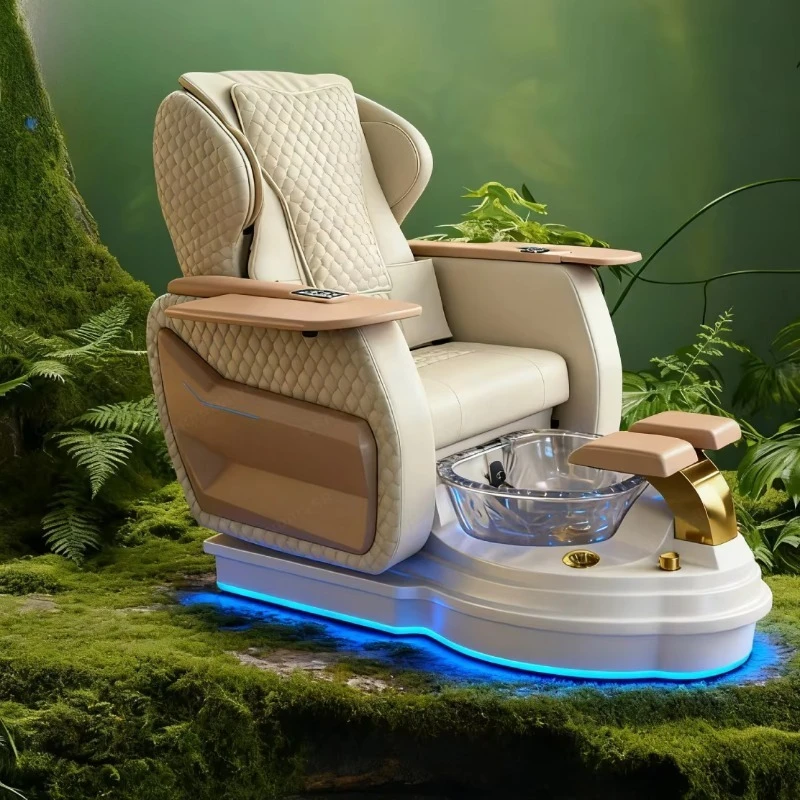 Массажное кресло-реклайнер для педикюра и маникюра с магнитной гидромассажной ванной для ног
Массажное кресло-реклайнер для педикюра и маникюра с магнитной гидромассажной ванной для ног