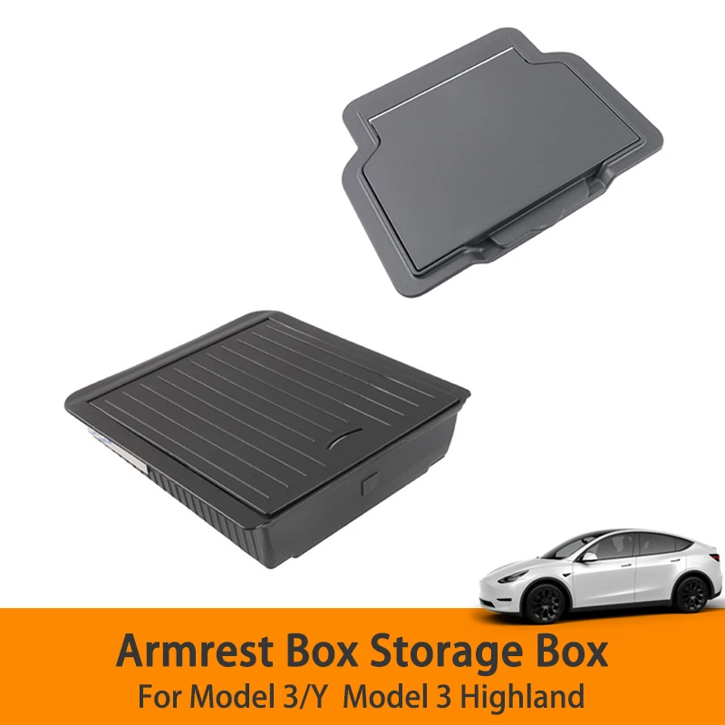 For Tesla Model 3 Highland Car Armrest Storage Box Model Y/3 Magnetic Privacy Storage Box Interior Decoration Accessories
For Tesla Model 3 Highland Car Armrest Storage Box Model Y/3 Magnetic Privacy Storage Box Interior Decoration Accessories