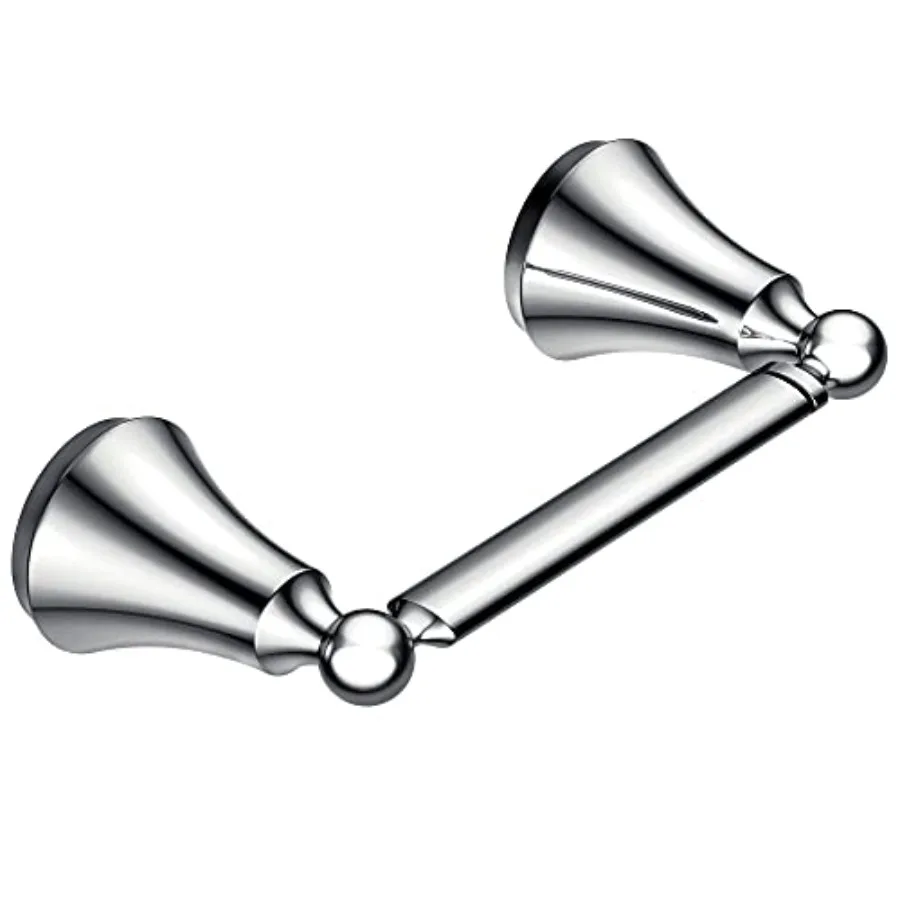 YB5208CH Wynford Double Post Pivoting Toilet Paper Holder, Chrome
YB5208CH Wynford Double Post Pivoting Toilet Paper Holder, Chrome