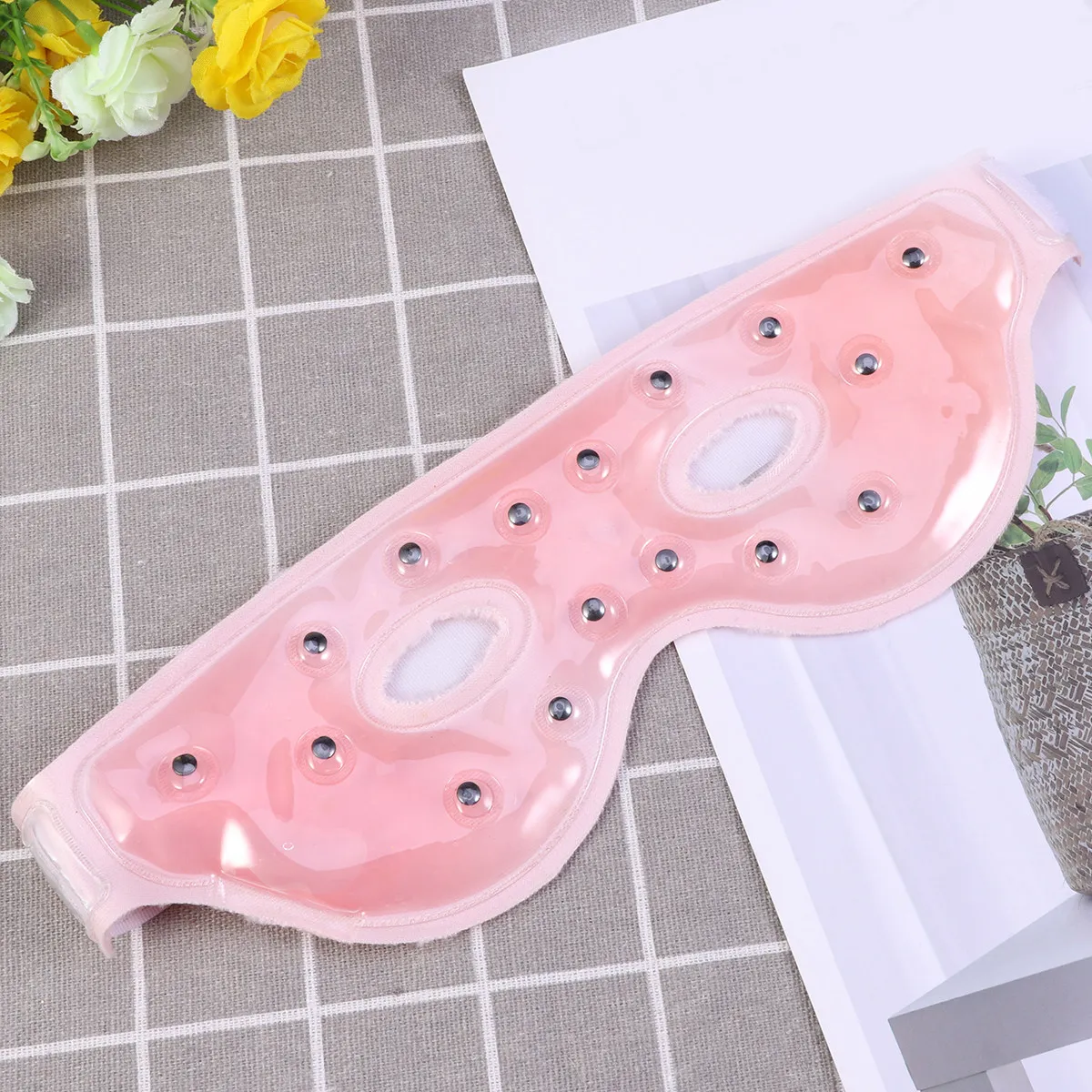 1Pcs Cold Compress Eye Mask Hot Cold Therapy Beads Blindfold Comfortable Travel Gift Pink Gel Eye Patch
1Pcs Cold Compress Eye Mask Hot Cold Therapy Beads Blindfold Comfortable Travel Gift Pink Gel Eye Patch
