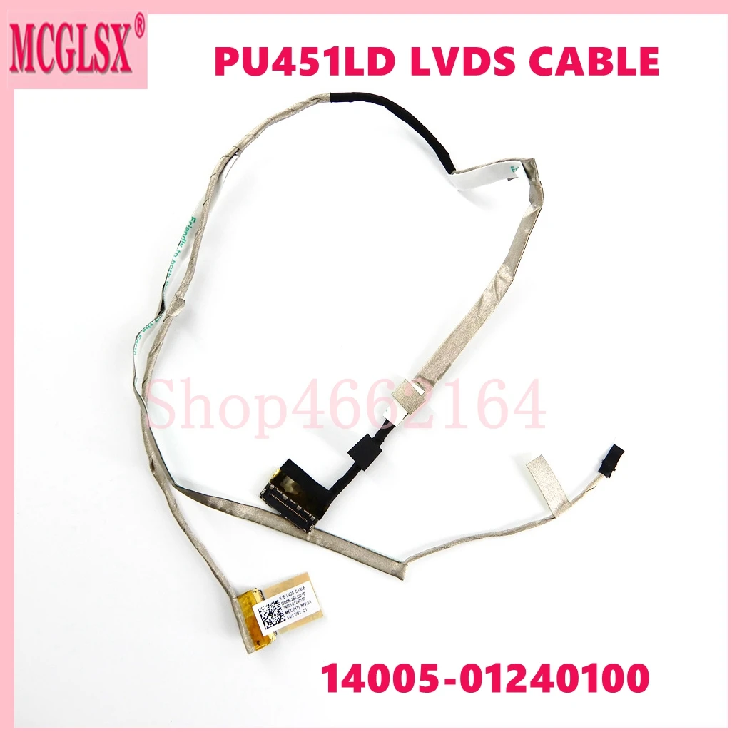 PU451LD LVDS Cable NJE LVDS Cable 14005-01240100 FOR Asus PU451 PU451L PU451LA PU451LD Laptop Screen Cable Line
PU451LD LVDS Cable NJE LVDS Cable 14005-01240100 FOR Asus PU451 PU451L PU451LA PU451LD Laptop Screen Cable Line