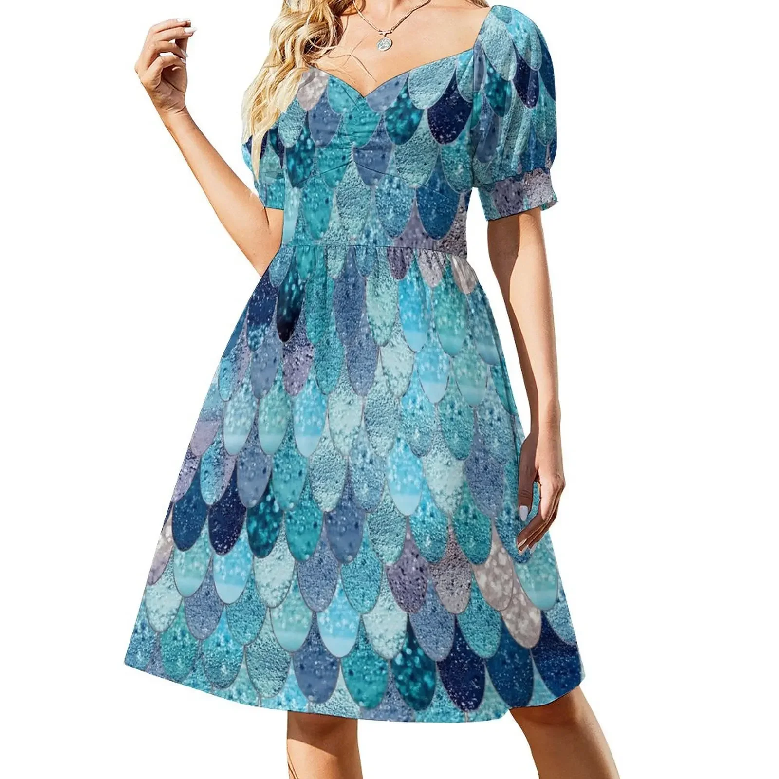 SUMMER MERMAID DARK TEAL by Monika Strigel Short-Sleeved Dress Women's dresses cocktail dresses women clothing 2025 new arrivals
SUMMER MERMAID DARK TEAL by Monika Strigel Short-Sleeved Dress Women's dresses cocktail dresses women clothing 2025 new arrivals