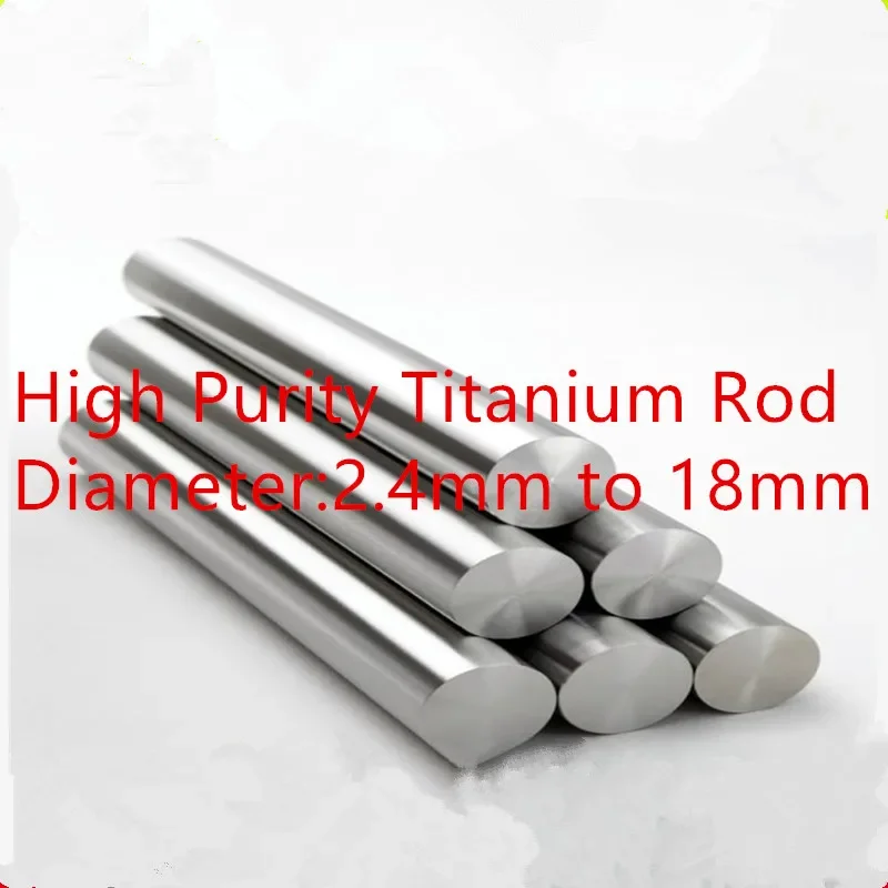 Old titanium rod high purity titanium bars dia 2.4mm - 20mm metal rod polished electrode titanium stick specification customized
Old titanium rod high purity titanium bars dia 2.4mm - 20mm metal rod polished electrode titanium stick specification customized