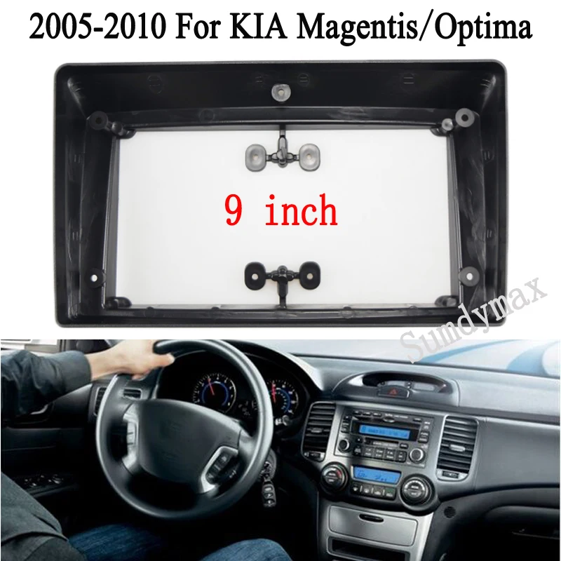 9-дюймовая Автомобильная рамка, адаптер Android, стандартная панель для Kia Optima magentis 2005-2011
9-дюймовая Автомобильная рамка, адаптер Android, стандартная панель для Kia Optima magentis 2005-2011