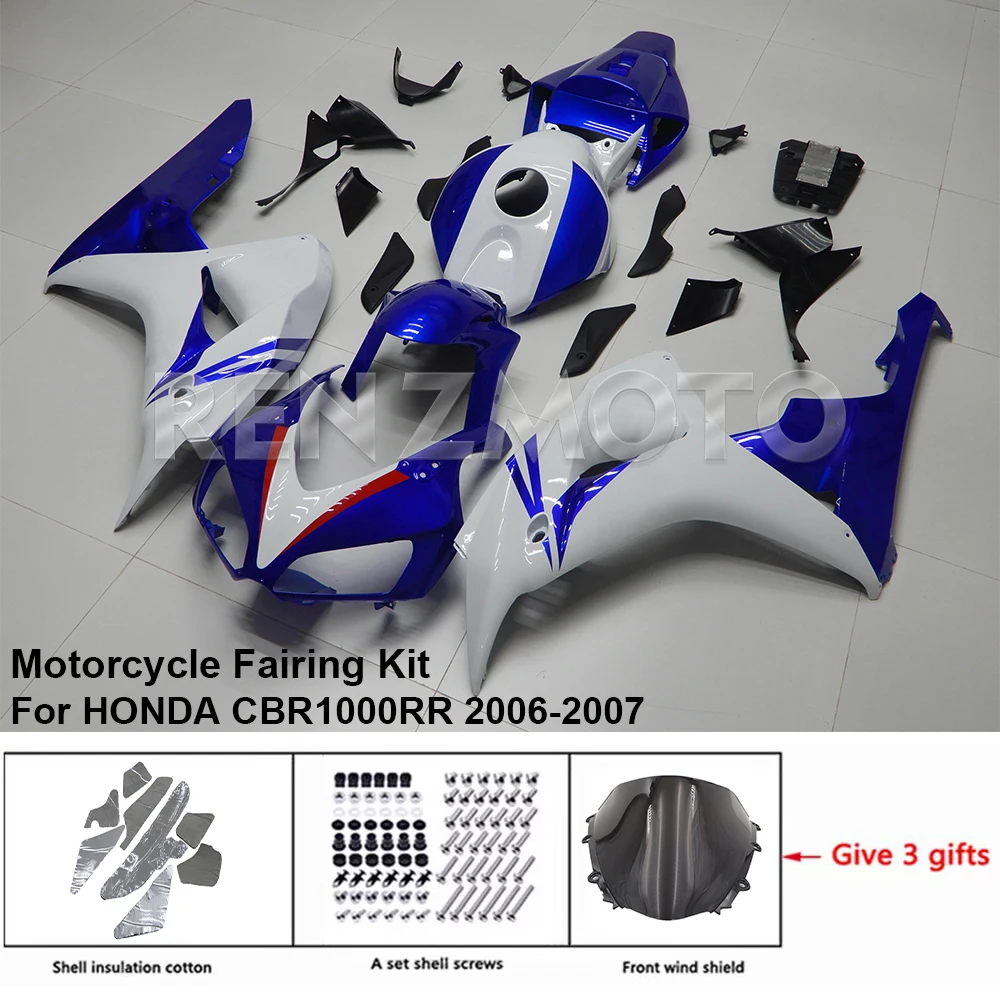 Обтекатель для HONDA CBR1000RR 2006-2007, набор для мотоцикла, комплект кузова, декоративные пластиковые защитные аксессуары, корпус
Обтекатель для HONDA CBR1000RR 2006-2007, набор для мотоцикла, комплект кузова, декоративные пластиковые защитные аксессуары, корпус