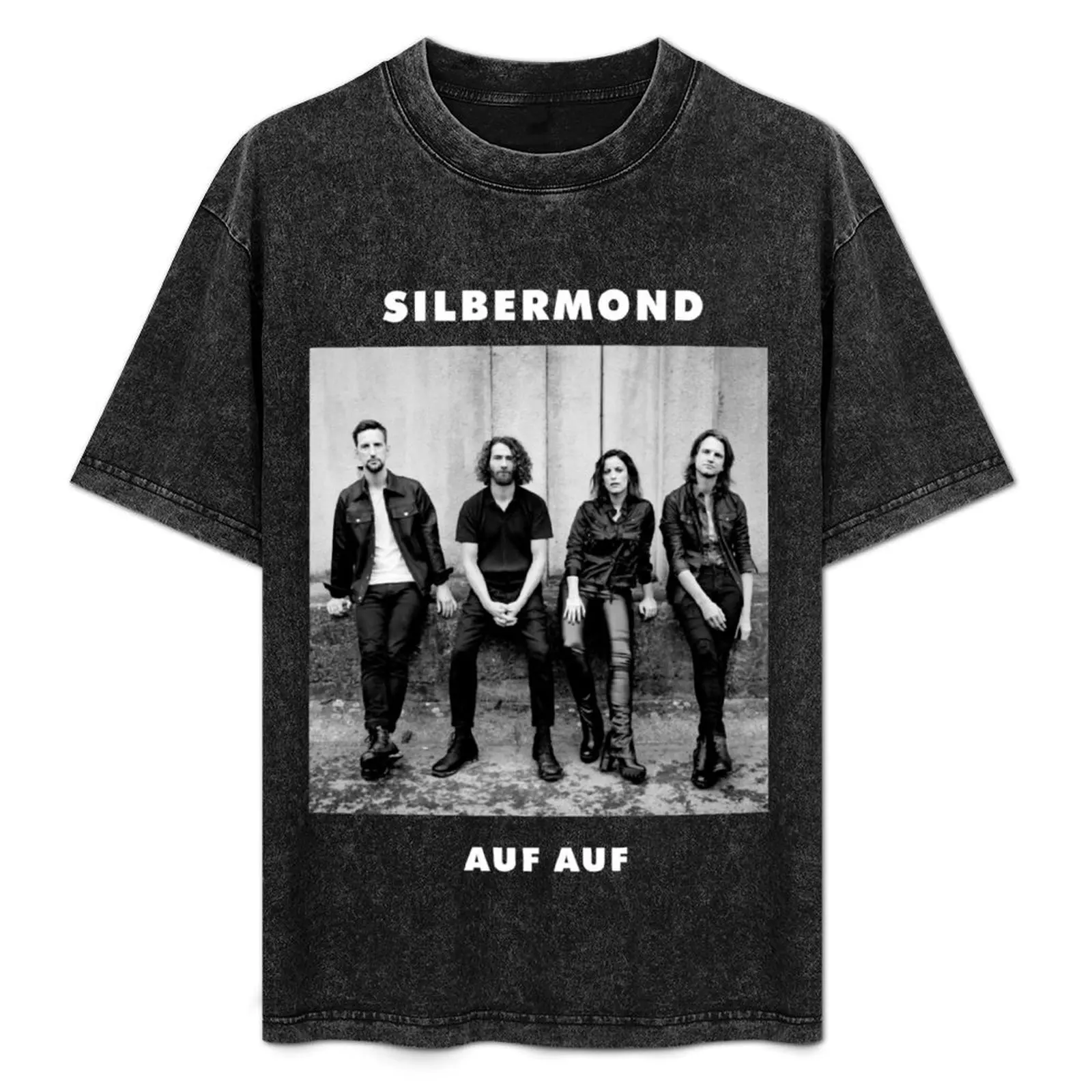SILBERMOND BAND AUF T-Shirt Basic Solid Color Casual Tee Shirt
SILBERMOND BAND AUF T-Shirt Basic Solid Color Casual Tee Shirt
