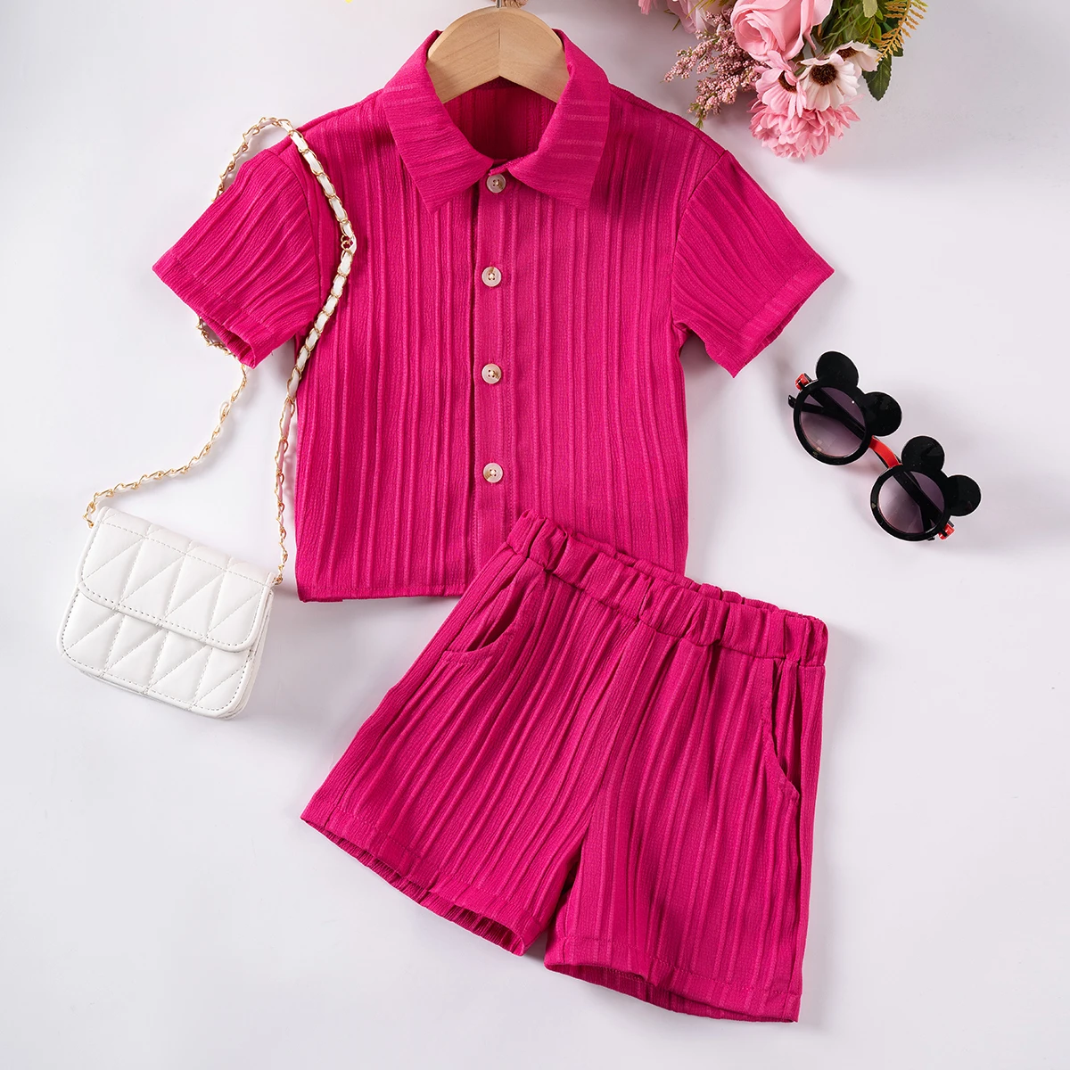 2024 New Summer Children's Suits for Boys and Girls Short Tops Pants Two-piece Clothes Sets Go Out Fashion Leisure Sports 0-6Y
2024 New Summer Children's Suits for Boys and Girls Short Tops Pants Two-piece Clothes Sets Go Out Fashion Leisure Sports 0-6Y