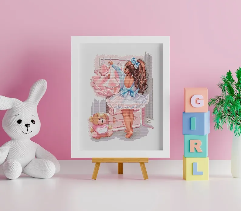 Ballet Girl 30-37 Cross Stitch Ecological Cotton Thread Embroidery Home Decoration Hanging Painting Gift
Ballet Girl 30-37 Cross Stitch Ecological Cotton Thread Embroidery Home Decoration Hanging Painting Gift