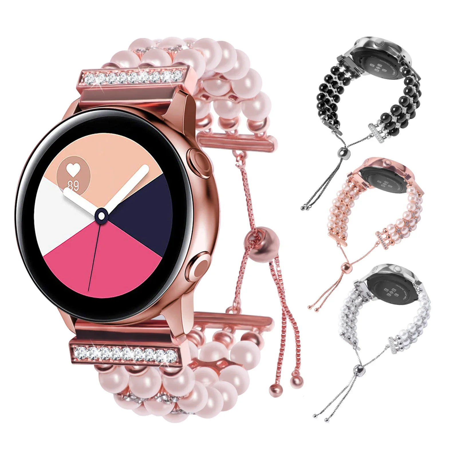 Поп-ремешок 20 мм для Samsung Galaxy Watch 41 мм 42 мм Active 2 40 мм 44 мм с бриллиантовыми бусинами, ремешок для часов, браслет для Gear Sport Huawei Gt 2
Поп-ремешок 20 мм для Samsung Galaxy Watch 41 мм 42 мм Active 2 40 мм 44 мм с бриллиантовыми бусинами, ремешок для часов, браслет для Gear Sport Huawei Gt 2