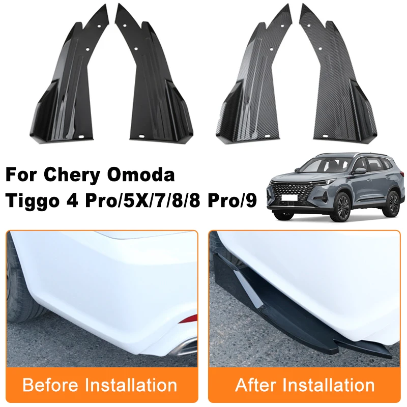 Car Rear Bumper Spoiler Lip Diffuser Side Skirt Splitter Wrap Angle Anti-Crash For Chery Omoda Tiggo 4 Pro 5X 7 8 8 Pro 9
Car Rear Bumper Spoiler Lip Diffuser Side Skirt Splitter Wrap Angle Anti-Crash For Chery Omoda Tiggo 4 Pro 5X 7 8 8 Pro 9