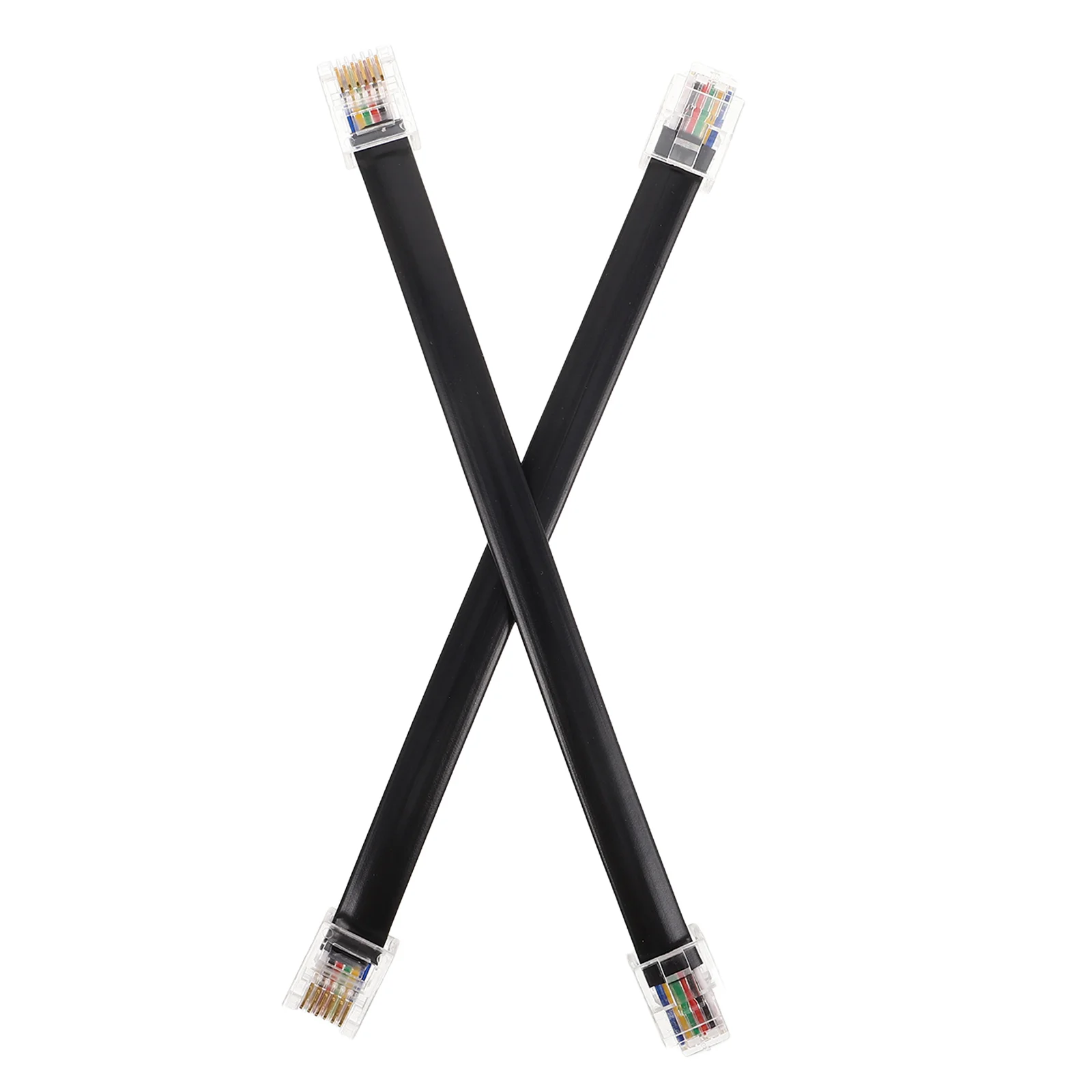 2 PCS FT8900R Phone Wire Panel Connection Cable Connectors Telephone Line Male Plastic 6-core Flat
2 PCS FT8900R Phone Wire Panel Connection Cable Connectors Telephone Line Male Plastic 6-core Flat