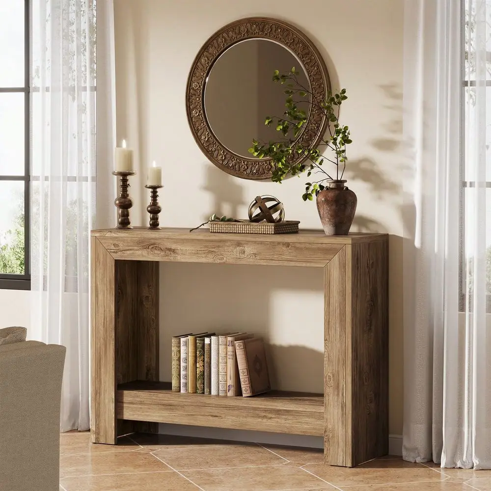 Small Farmhouse Console Table, Wood Entryway Table Narrow Console Table With Storage Shelves, Sofa Table Behind Couch With Open
Small Farmhouse Console Table, Wood Entryway Table Narrow Console Table With Storage Shelves, Sofa Table Behind Couch With Open