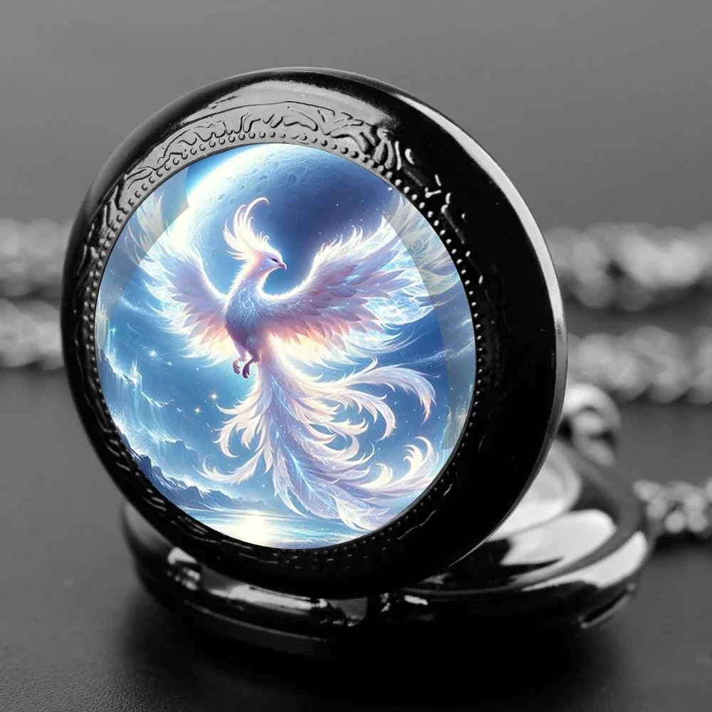 Кварцевые карманные часы со стеклянным куполом Phoenix-Themed и прочной цепочкой, циферблат с арабскими цифрами для мужчин и женщин, элегантные подарки
Кварцевые карманные часы со стеклянным куполом Phoenix-Themed и прочной цепочкой, циферблат с арабскими цифрами для мужчин и женщин, элегантные подарки