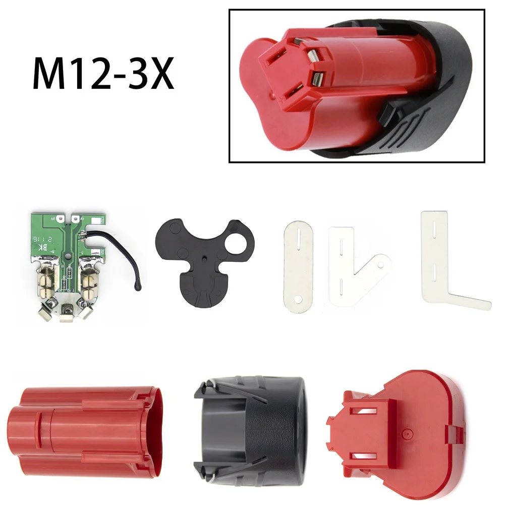 Three Cell Battery Plastic Shell Kit With PCB Circuit Board For 12V Lithium Ion Battery Pack Repair
Three Cell Battery Plastic Shell Kit With PCB Circuit Board For 12V Lithium Ion Battery Pack Repair