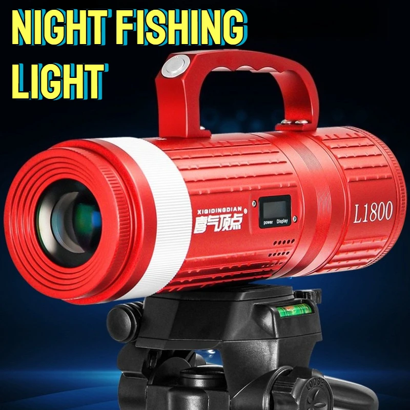 Adjustable Lightweight Night Fishing Light High-power Ultra-bright Strong Light Fishing Lights Portable Tackle Tools Supplies
Adjustable Lightweight Night Fishing Light High-power Ultra-bright Strong Light Fishing Lights Portable Tackle Tools Supplies