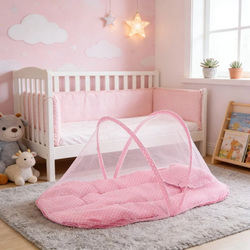 Складная детская кроватка, москитная сетка, портативная сетка для детской кроватки, полиэстер с подушкой и хлопковой подкладкой - простая установка, сетка
Складная детская кроватка, москитная сетка, портативная сетка для детской кроватки, полиэстер с подушкой и хлопковой подкладкой - простая установка, сетка