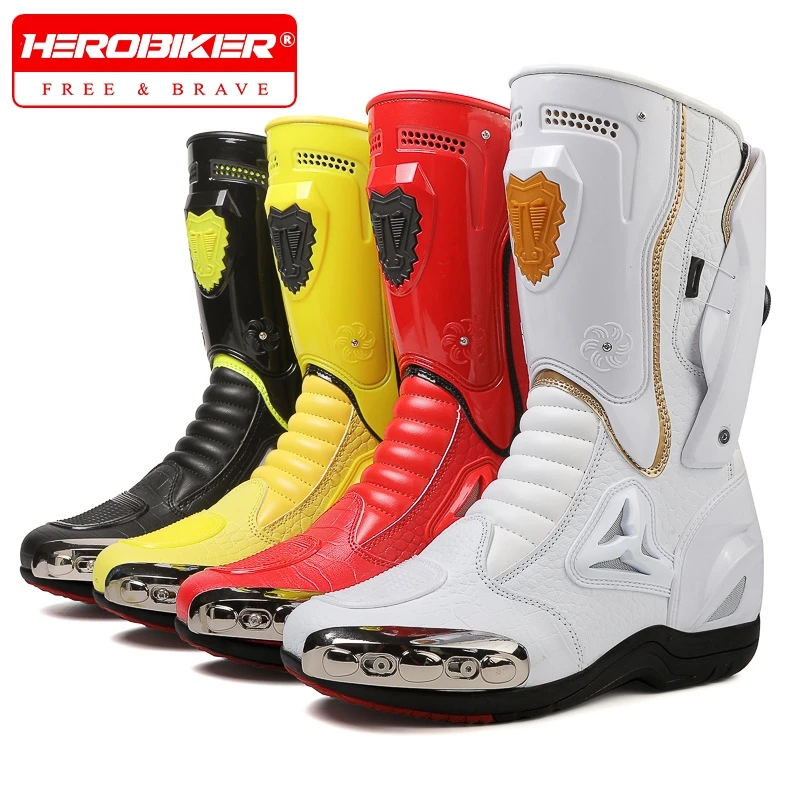 Motorcycle Protective Boots Men Waterproof Outdoor Sports Boots Off-Road Boots Anti-Slip Riding Gear Boots
Motorcycle Protective Boots Men Waterproof Outdoor Sports Boots Off-Road Boots Anti-Slip Riding Gear Boots