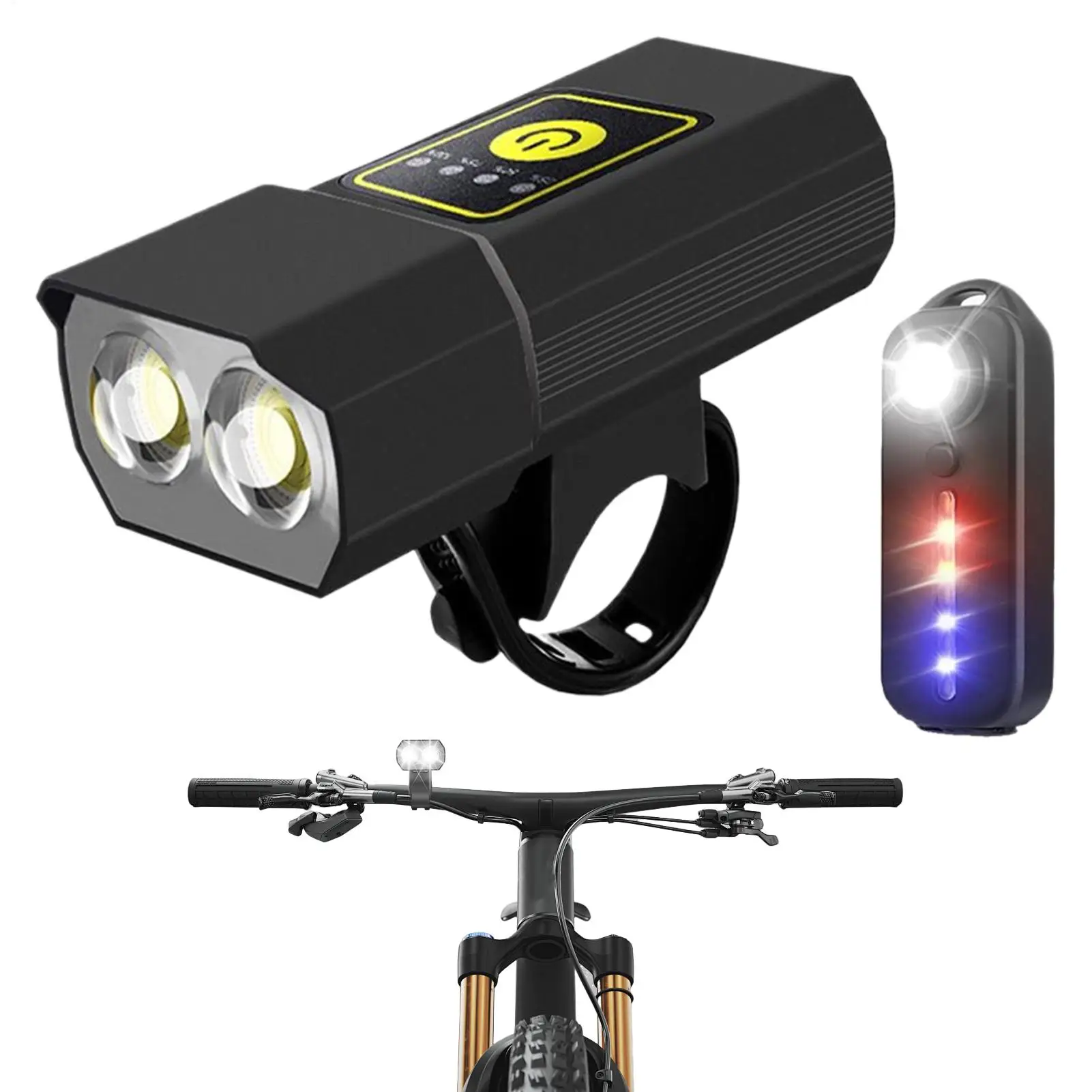 Headlight for Bike Front Bike Headlights Super Bright LED Lamp USB Rechargeable Cycling Accessories for Outdoor Men Women
Headlight for Bike Front Bike Headlights Super Bright LED Lamp USB Rechargeable Cycling Accessories for Outdoor Men Women