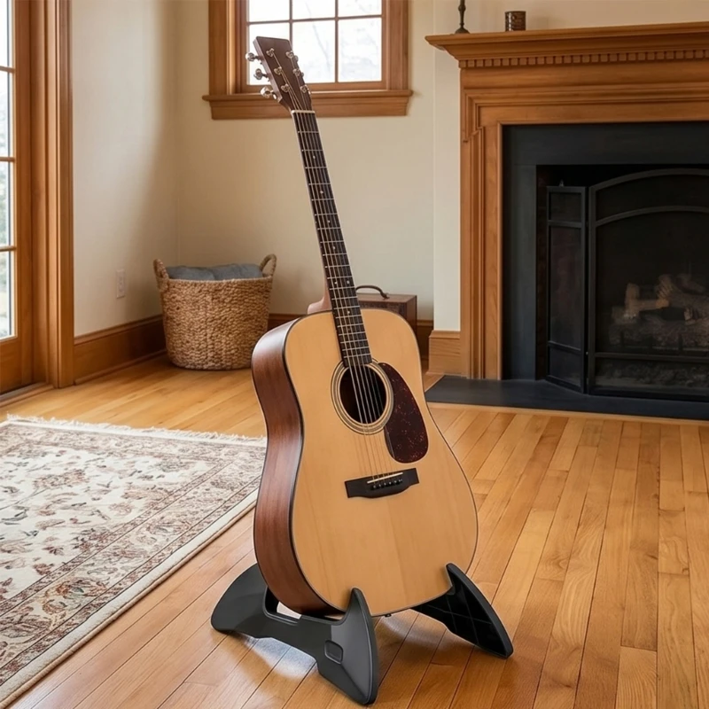 Adjustable Acoustic Guitar Stand Folding Musical Instrument Stand for Guitar, Violins and Ukuleles Easy to Carry 69HD
Adjustable Acoustic Guitar Stand Folding Musical Instrument Stand for Guitar, Violins and Ukuleles Easy to Carry 69HD