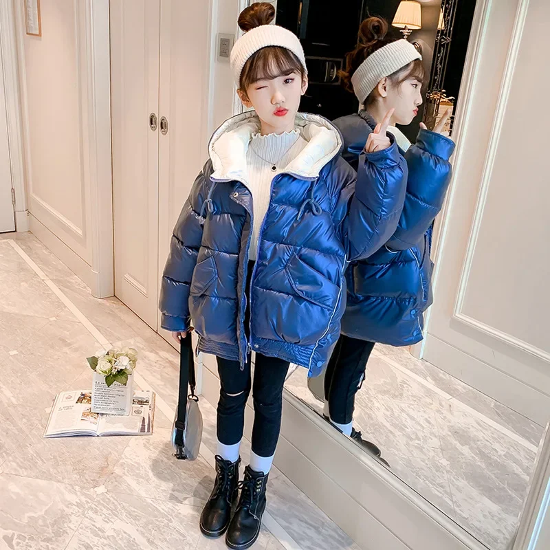 Winter new girls' cotton coat, winter clothing, medium to large size, Korean version, western-style, medium to long style, high
Winter new girls' cotton coat, winter clothing, medium to large size, Korean version, western-style, medium to long style, high