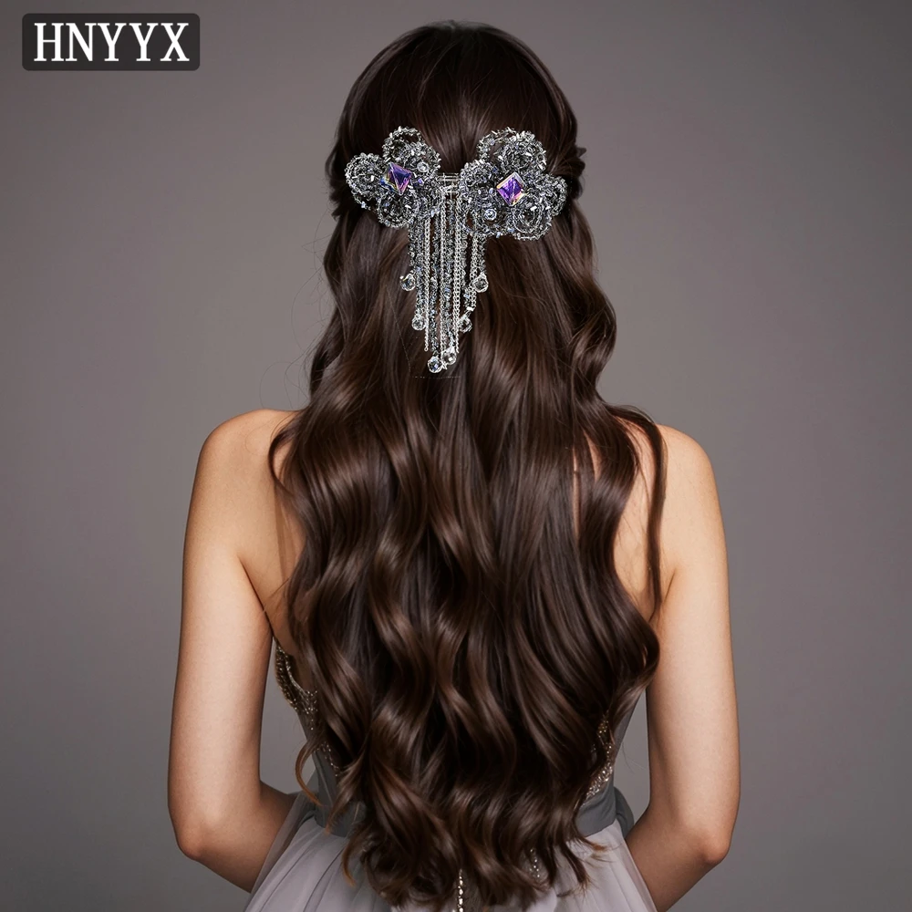YouLaPan Elegant Bride Wedding Purple Hairpin Handmade Beaded Butterfly Knot Tassel Ladies Fashion Banquet Party Headwear YXA68
YouLaPan Elegant Bride Wedding Purple Hairpin Handmade Beaded Butterfly Knot Tassel Ladies Fashion Banquet Party Headwear YXA68