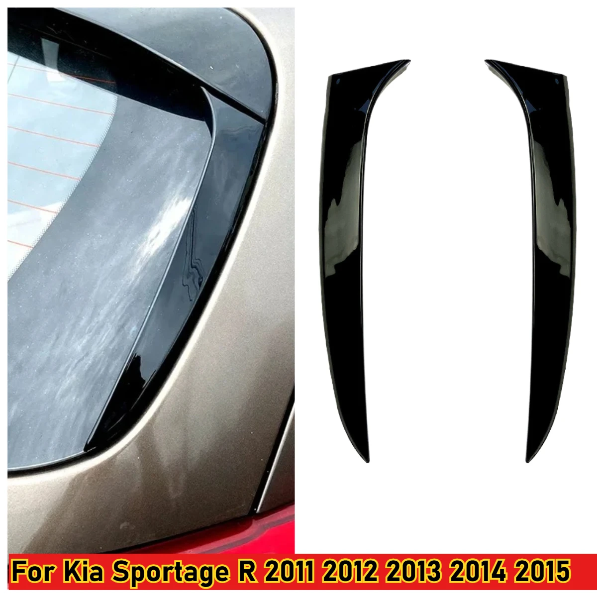 Спойлер на заднее стекло, накладка на боковое крыло, подходит для Kia Sportage R 2011 2012 2013 2014 2015, ABS глянцевый черный автомобильные аксессуары 
Спойлер на заднее стекло, накладка на боковое крыло, подходит для Kia Sportage R 2011 2012 2013 2014 2015, ABS глянцевый черный автомобильные аксессуары