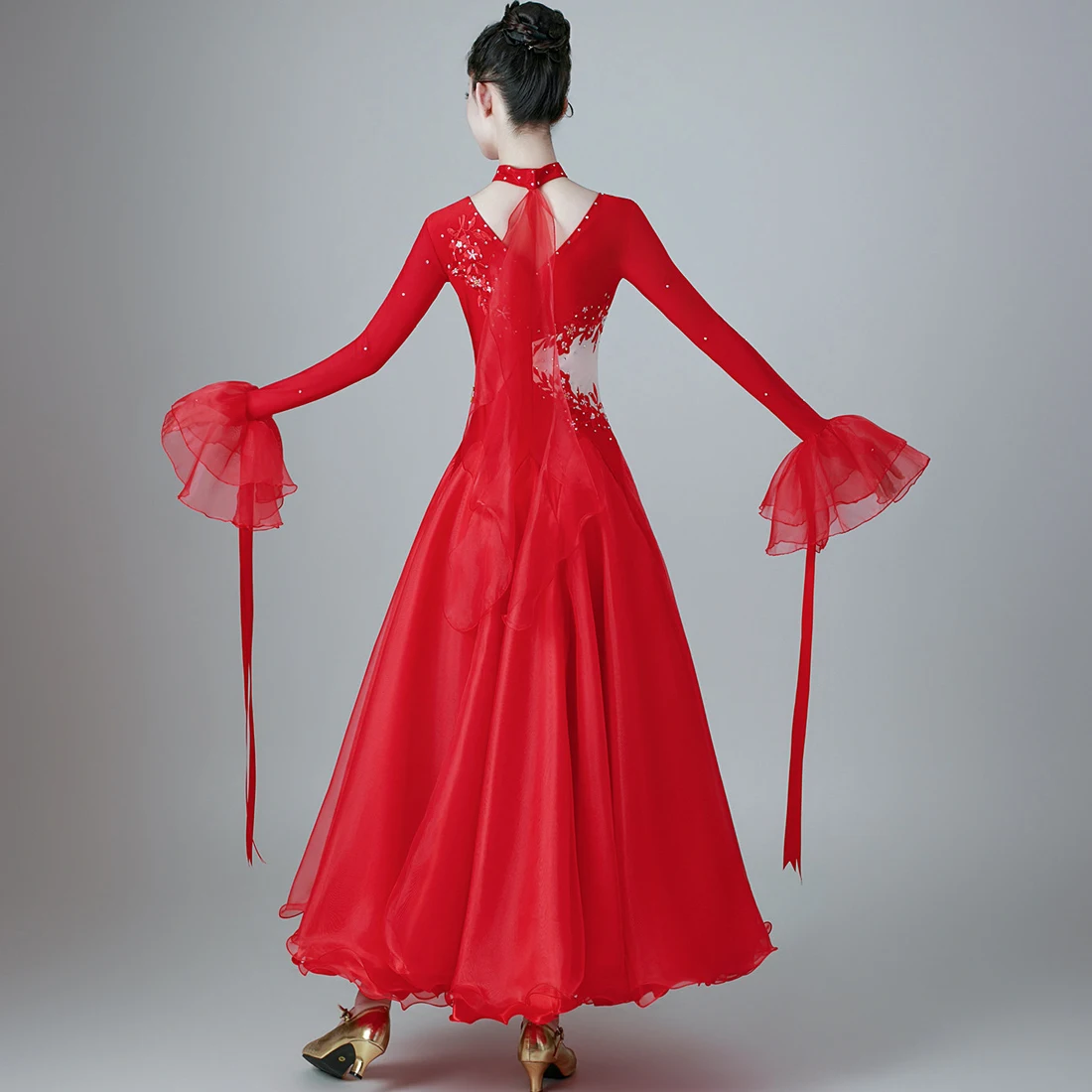 New High-end Ballroom Dance Competition Dress Modern Dance Swing Dress Ballroom Dance Performance Dress For Women's
New High-end Ballroom Dance Competition Dress Modern Dance Swing Dress Ballroom Dance Performance Dress For Women's