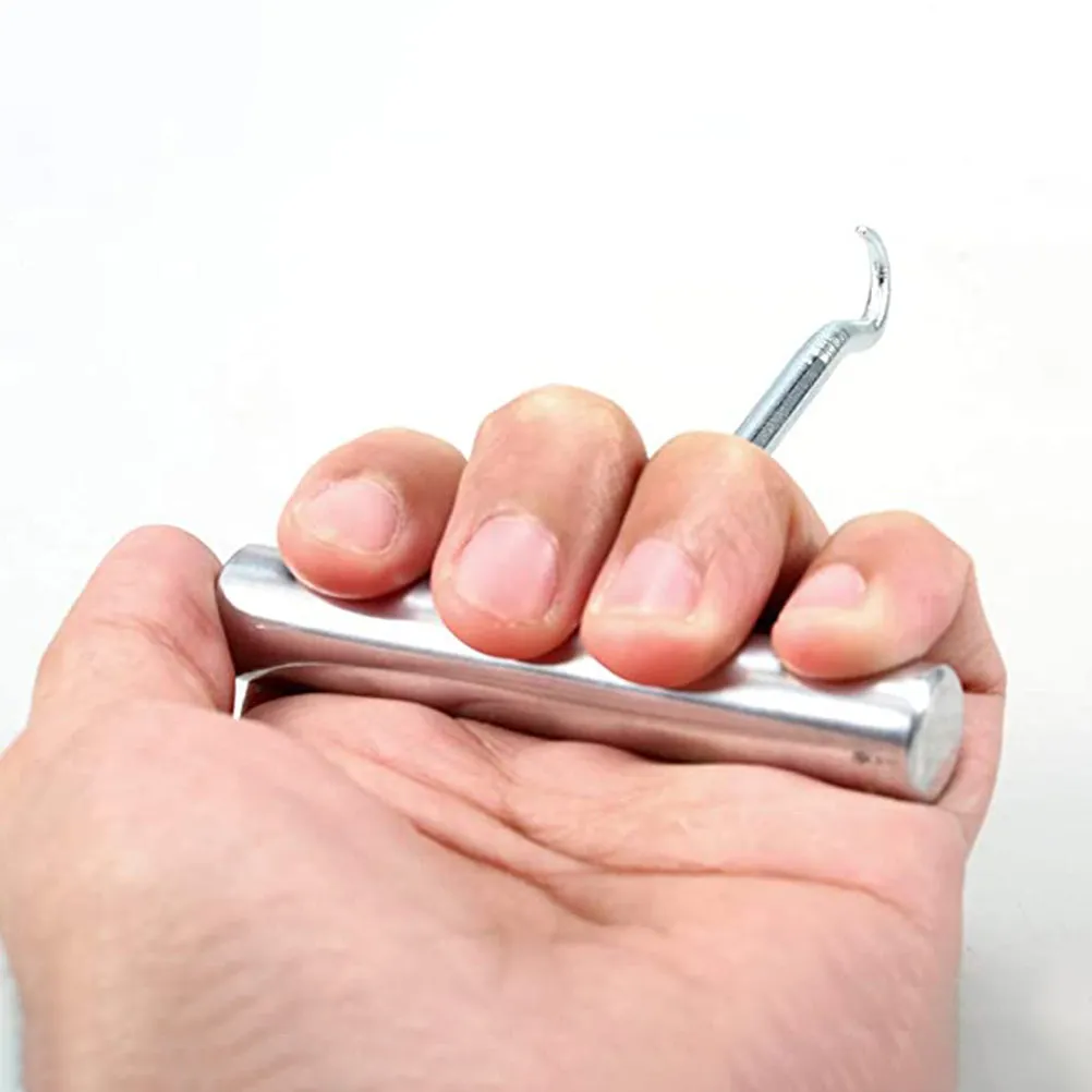 Stainless Steel Tennis Stringing Puller with Bent Tip T Design Racket String Assistance Tool for Accurate String Straightening
Stainless Steel Tennis Stringing Puller with Bent Tip T Design Racket String Assistance Tool for Accurate String Straightening