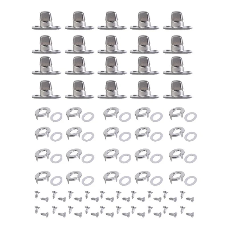 20peeces Practical Twist Lock Chasteners Идеально подходит для лодок для проектов Awnings .Q0KF
20peeces Practical Twist Lock Chasteners Идеально подходит для лодок для проектов Awnings .Q0KF
