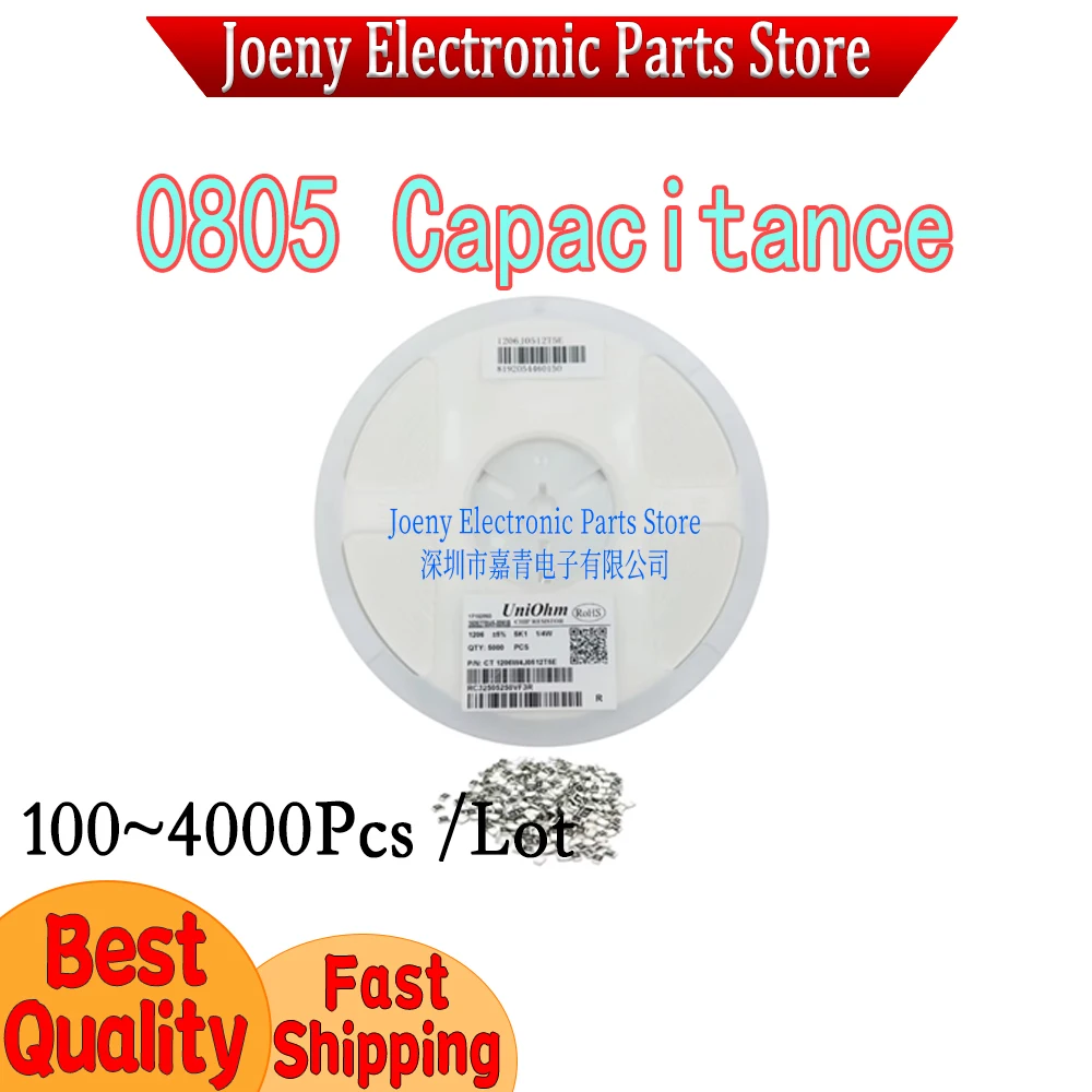 0805 SMD capacitance 1pF 1.2pF 1.8pF 2pF 2.2pF 2.5pF 2.7pF 3pF 3.3pF 3.6pF 3.9pF 4pF 4.7pF 5pF 5.6pF 6pF 6.8pF 7pF 8pF 8.2 9 10
0805 SMD capacitance 1pF 1.2pF 1.8pF 2pF 2.2pF 2.5pF 2.7pF 3pF 3.3pF 3.6pF 3.9pF 4pF 4.7pF 5pF 5.6pF 6pF 6.8pF 7pF 8pF 8.2 9 10