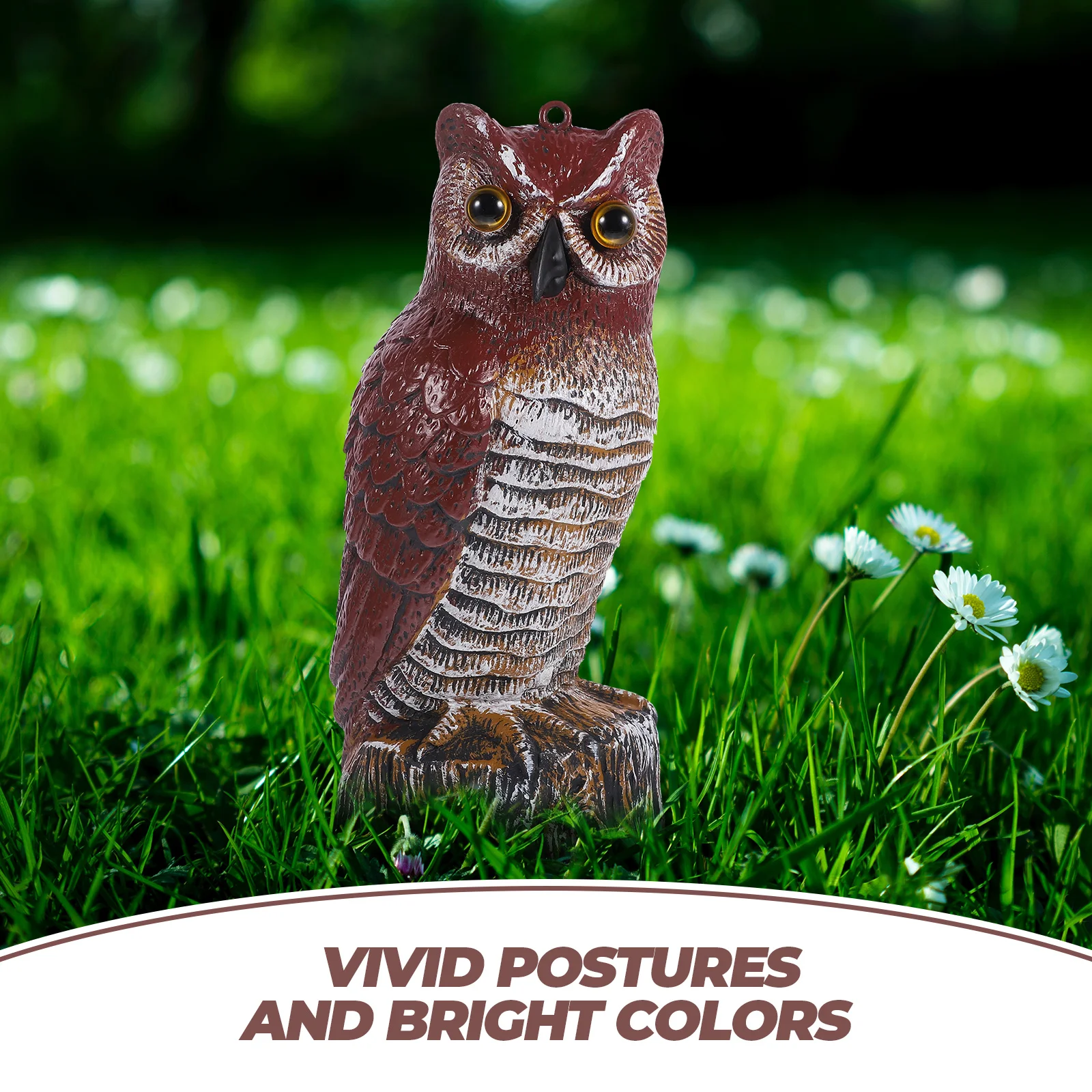 Plastic 28x12x14cm Brown Bird Deterrents For Outside Garden Decoration Bird Decoy Decoy Owl Deterrents Owl Statue Vivid Postures
Plastic 28x12x14cm Brown Bird Deterrents For Outside Garden Decoration Bird Decoy Decoy Owl Deterrents Owl Statue Vivid Postures