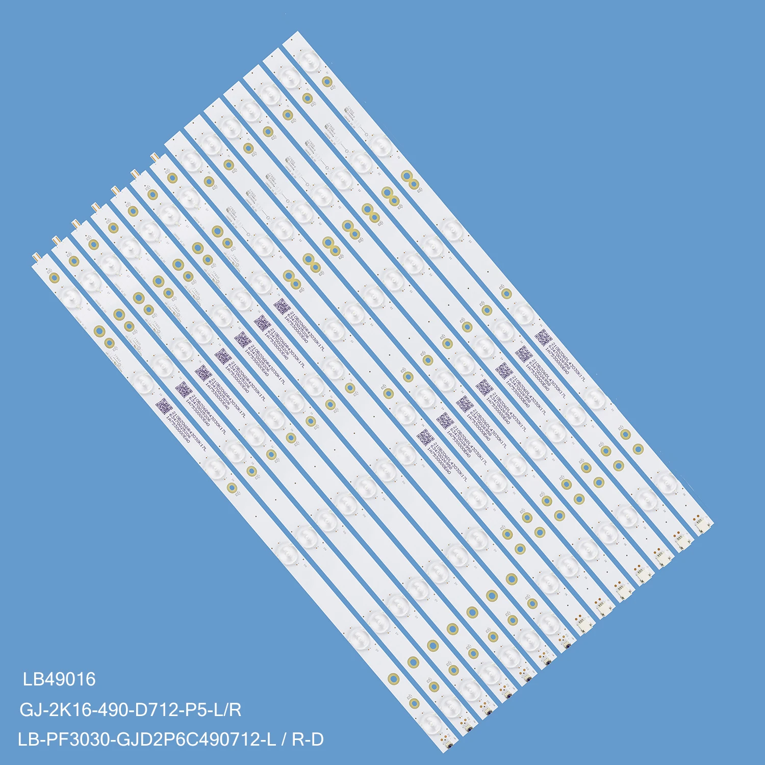 LED backlight strip for TPT490U2-EQYSHM.G 49PFF5701 49PUT6400 49PUS6501 49PUS6101 49PUS6452 49PFS530 210BZ06DR43535K04D
LED backlight strip for TPT490U2-EQYSHM.G 49PFF5701 49PUT6400 49PUS6501 49PUS6101 49PUS6452 49PFS530 210BZ06DR43535K04D