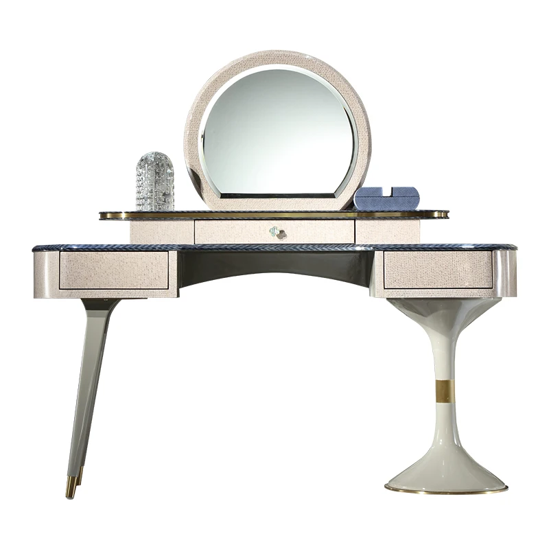 Italian light luxury dresser bedroom high sense master bedroom makeup table storage S1
Italian light luxury dresser bedroom high sense master bedroom makeup table storage S1