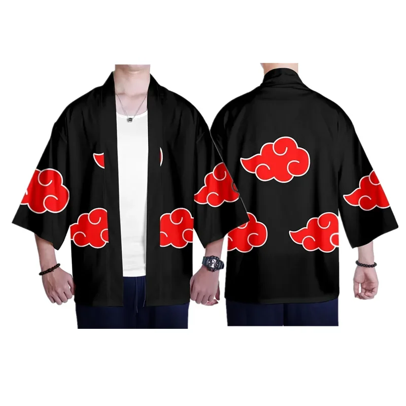 Аниме ниндзя для взрослых, красное облако dudki kimono, плащ, косплей, пижама с 3D цифровым принтом, кардиган, халат, солнцезащитная одежда
Аниме ниндзя для взрослых, красное облако dudki kimono, плащ, косплей, пижама с 3D цифровым принтом, кардиган, халат, солнцезащитная одежда